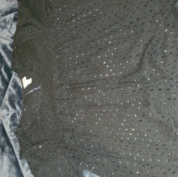 Black sequin blouse - Picture 4 of 4
